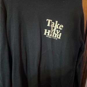 Navy Blue 5SOS Take My Hand World Tour Crewneck